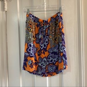 LOFT Floral Skirt